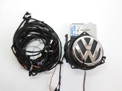 Znak zadní s kamerou, řídící jednotka a kabeláž pro Volkswagen Passat B7 3AA 3AE827469A 3AE907441A