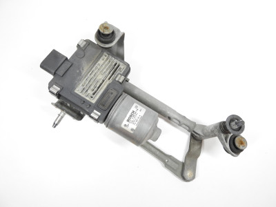 Motorek předních stěračů a mechanismus táhla stěračů Volkswagen Touran 1T 1T0955120A 1T0955024C