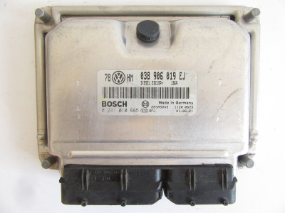 Řídící jednotka motoru 038906019EJ VW Volkswagen Passat B5 3B 3BG, Škoda Superb I 3U