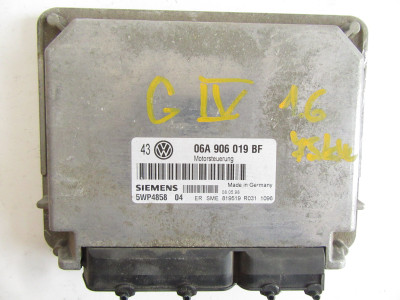 Řídící jednotka motoru 06A906019BF VW Volkswagen Golf IV 1J