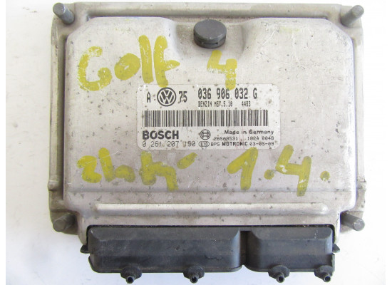 Řídící jednotka motoru 036906032G VW Volkswagen Golf IV 4, Bora 1J
