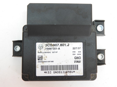 Řídící jednotka elektromechanické parkovací brzdy Volkswagen Passat B6 3C 3C0907801J