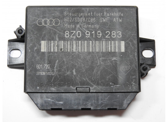 Řídící jednotka parkování, řídící jednotka PDC senzorů Audi A2 8Z, A6 4F 8Z0919283