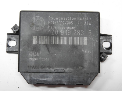 Řídící jednotka parkování, řídící jednotka PDC senzorů Škoda Octavia II 2 1Z 1Z0919283B