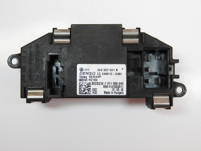 Řídící jednotka ventilátoru topení Volkswagen Jetta, Seat Altea 5P 3C0907521B