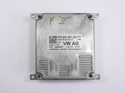 Řídící jednotka LED světlometů Škoda Fabia III 3, Octavia III 3 5E, Volkswagen Golf VII 7 5G 7P5941591AD