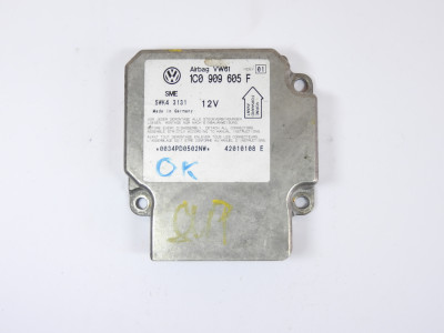 Řídící jednotka airbagu 1C0909605F VW61 INDEX 01