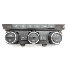 Ovládání ventilace, panel automatické klimatizace, climatronic, vyhřívání sedadel Škoda Octavia III 3 5E 5E0907044F