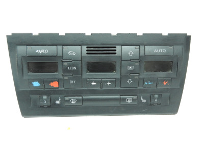 Ovládání ventilace, panel automatické klimatizace, climatronic Audi A4 8E 8E0820043L
