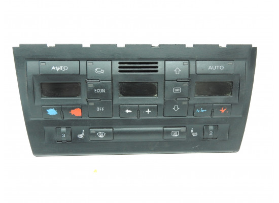 Ovládání ventilace, panel automatické klimatizace, climatronic Audi A4 8E 8E0820043L
