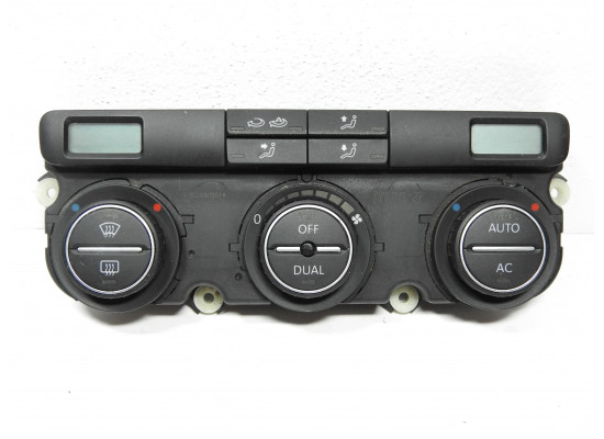 Ovládání ventilace, panel automatické klimatizace, climatronic Volkswagen 1K0907044CT