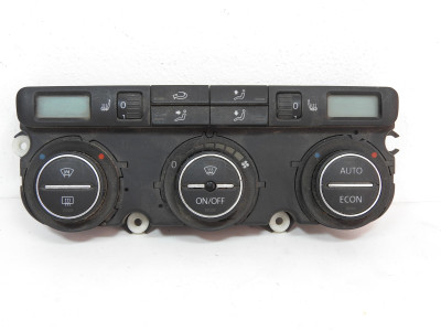Ovládání ventilace, panel automatické klimatizace, climatronic, vyhřívání sedadel, vyhřívání čelního skla Volkswagen 