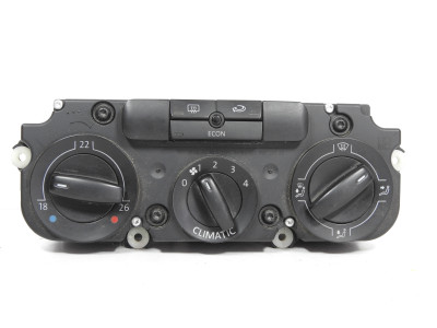 Ovládání ventilace, panel klimatizace, climatic Volkswagen Caddy, Passat B6, Touran 2K, 3C, 1T