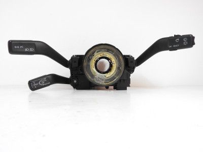 Přepínač kombinovaný, páčky s tempomatem, s kroužkem pod volant Volkswagen Passat B6 3C 3C9953513C + 3C9953507C + 3C0959653