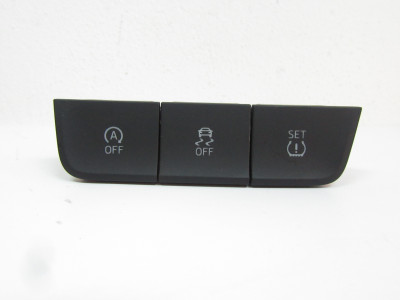 Spínače tlačítka start-stop, stabilizační systém, tlak pneu (TPMS) Škoda Fabia III 3 6V 6V1927238B