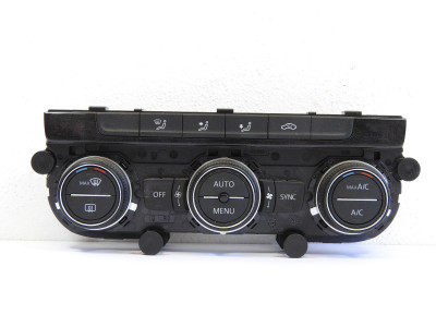 Ovládání ventilace, panel automatické klimatizace, climatronic Volkswagen 5G0907044CE