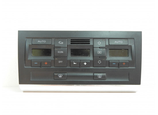 Ovládání ventilace, panel automatické klimatizace, climatronic Audi A4 8E 8E0820043AA