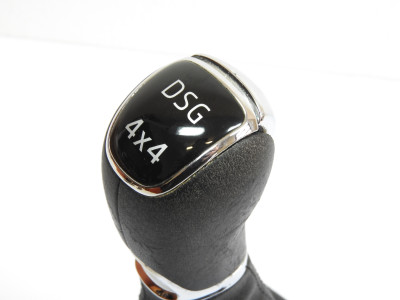Hlavice řadící páky automatické převodovky s manžetou, kůže, Škoda Superb III 3 V