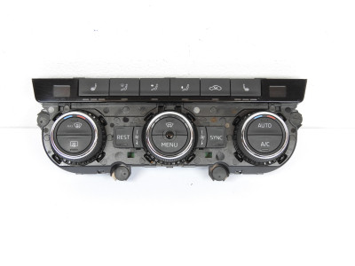 Ovládání ventilace, panel automatické klimatizace, climatronic, vyhřívání sedadel, čelního skla Škoda Superb III 3 3V 3V0907044BP