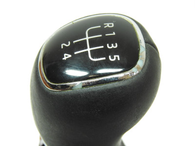 Hlavice řadící páky s manžetou, kůže, Škoda Octavia III 3 5E 5E0711141 5E1711113