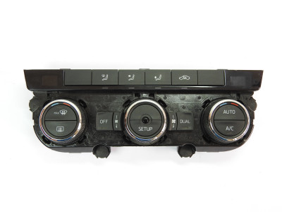 Ovládání ventilace, panel automatické klimatizace, climatronic Škoda Octavia III 3 5E 5E0907044K