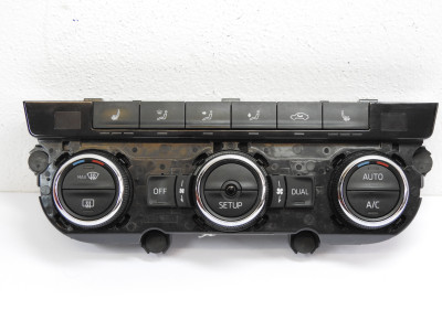 Ovládání ventilace, panel automatické klimatizace, climatronic, vyhřívání sedadel Škoda Octavia III 3 5E 5E0907044A