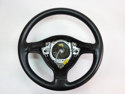 Volant tříramenný, kůže Škoda Fabia I 6Y, Octavia I 1U, Volkswagen Bora, Golf IV 1J, Passat B5 3B, Seat Leon 1M, Toledo 1J0419091AE