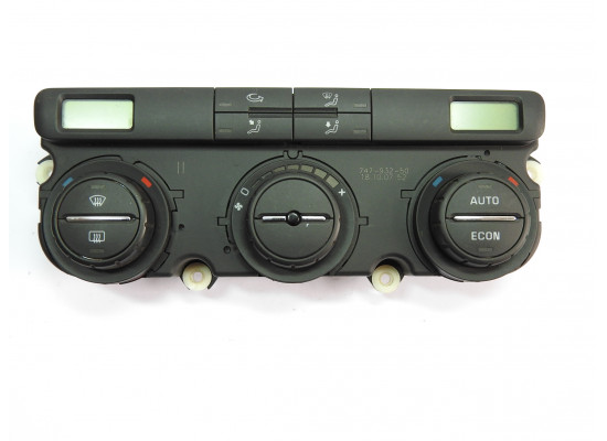 Ovládání ventilace, panel automatické klimatizace, climatronic Škoda Octavia II 2 1Z 1Z0907044AB
