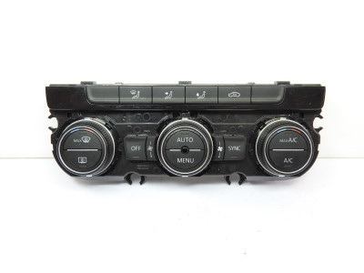 Ovládání ventilace, panel automatické klimatizace, climatronic Volkswagen 5G0907044BC