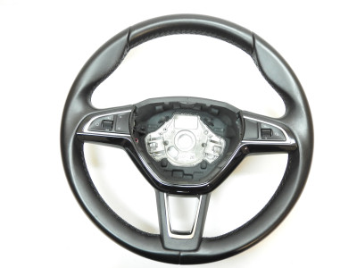 Volant multifiunkční tříramenný, kůže Škoda Rapid NH, Yeti 5L 5L0419091F