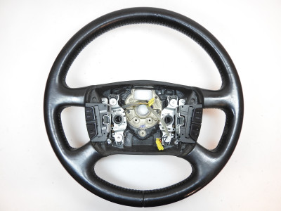 Volant multifunkční čtyřramenný, kůže Škoda Octavia I 1 1U, Superb I 3U, Volkswagen Golf IV 4 1J, Passat B5 3B, Sharan 7M, Transporter T5, Seat Alhambra 