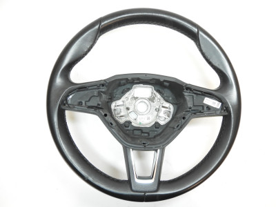Volant tříramenný, kůže Škoda Fabia III 3 6V, Octavia III 5E, Rapid NH 5JA, Superb III 3V 3V0419091L