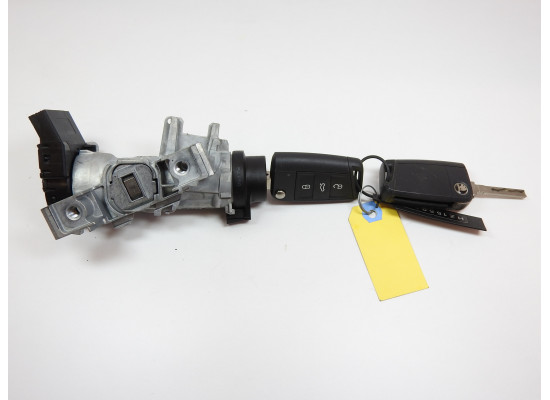 Zámek řízení s klíčem – spínací skříňka + 2 klíče  Škoda Fabia III 3 6V 1K0905851 6C0905856