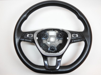 Volant multifunkční tříramenný, kůže Volkswagen Caddy 2K 