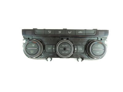 Ovládání ventilace, panel automatické klimatizace, climatronic Volkswagen 5G0907044T