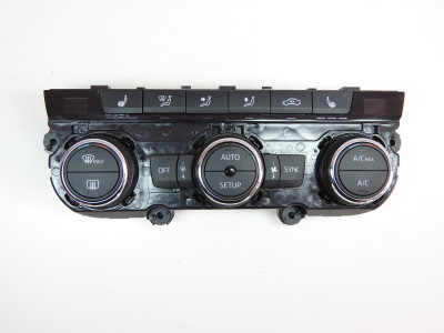 Ovládání ventilace, panel automatické klimatizace, climatronic, výhřev sedadel Seat Leon 5F 5F0907044AL