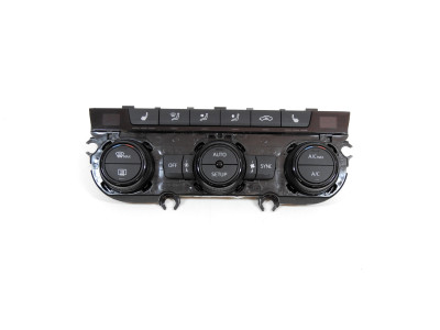 Ovládání ventilace, panel automatické klimatizace, climatronic, výhřev sedadel Seat Leon 5F 5F0907044AN