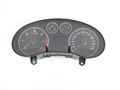 Panel sdružených přístrojů – budíky Audi A3 8P 8P0920931S