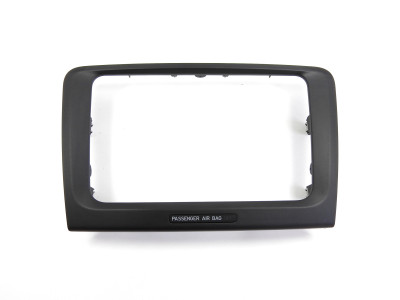 Rámeček rádia s kontrolkou airbagu Škoda Superb II 2 3T 3T0858069 3C0919234A