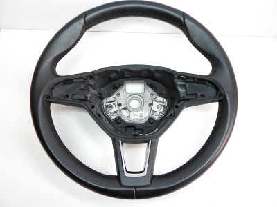 Volant tříramenný, kůže Škoda Fabia III 3 6V, Octavia III 5E, Rapid NH 5JA, Superb III 3V 3V0419091L
