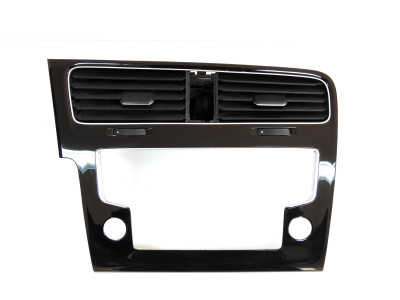 Rámeček rádia a průduchy ventilace středové Volkswagen Golf VII 7 5G  5G1819743 5G1815735C 5G1815736C 5G1819728AC/AF