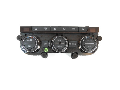 Ovládání ventilace, panel automatické klimatizace, climatronic, vyhřívání sedadel Volkswagen 5G0907044BD