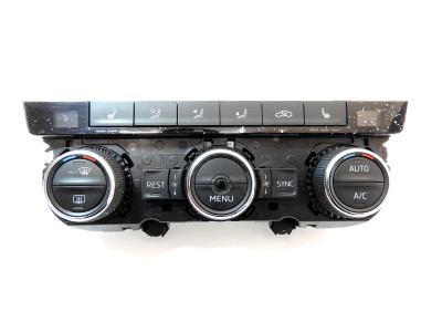 Ovládání ventilace, panel automatické klimatizace, climatronic, vyhřívání sedadel Škoda Superb III 3 3V 3V0907044AR