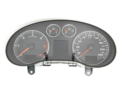 Panel sdružených přístrojů – budíky Audi A3 8P 8P0920931E