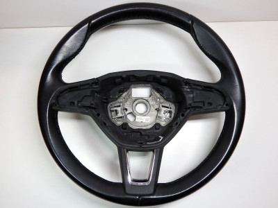 Volant tříramenný, kůže Škoda Fabia III 3 6V, Octavia III 5E, Rapid NH 5JA, Superb III 3V 3V0419091L