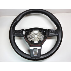 Volant tříramenný, kůže, multifunkční Volkswagen Passat B7 3AA, CC 3C8 3C8419091BF 3C8959537D 3C8959538G