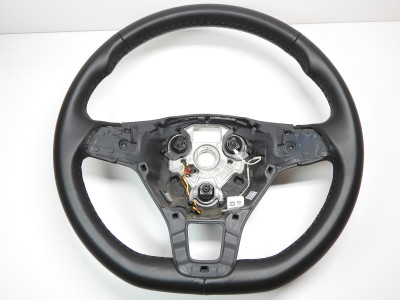 Volant tříramenný, kůže, vyhřívaný, pro pádla Volkswagen Touran 5T 5TA419091AQ