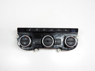 Ovládání ventilace, panel automatické klimatizace, climatronic s výhřevem sedadel Volkswagen 3AA907044BQ