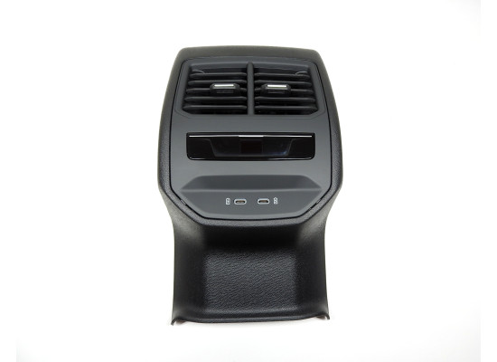 Zadní panel loketní opěrky s průduchy, displejem, USB Seat Leon 5FA 5FA864298C 5FA819203 11A907049 3G5035954A