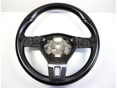 Volant tříramenný, kůže Volkswagen 3C8419091 BEE74
